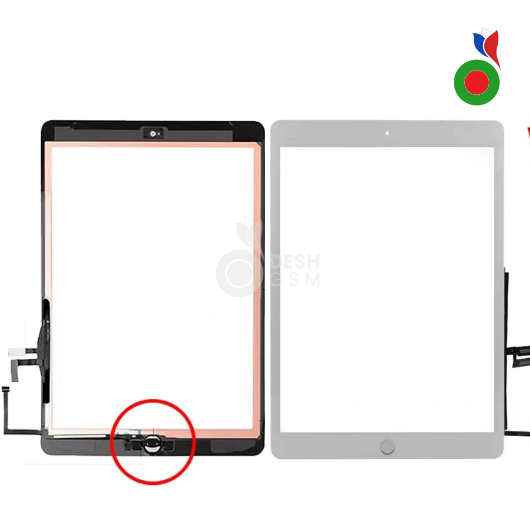DESHGSM-2025-11-09T173910.057 IPAD 7 10.2 7em gen A2197 | 8eme gen A2270 TACTILE AVEC BUTTON HOME BLANC - Image 1