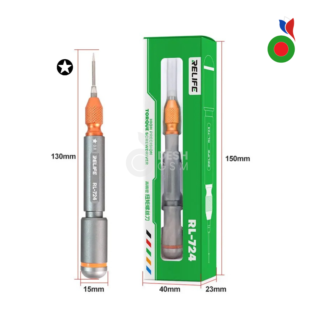 DESHGSM-2025-11-11T150056.566 RELIFE RL-724 Tournevis Haute Précision 0.8 – Outil de Réparation - Image 1