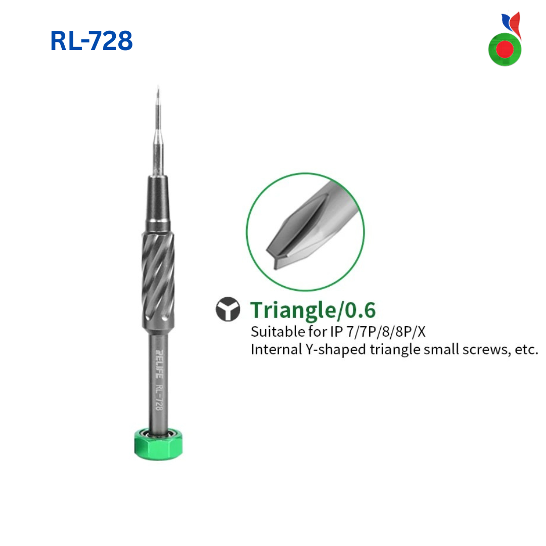 DESHGSM_19_5206be58-437d-4973-9abe-48d6af7e6337 Sturdy Screwdriver - Tri Point Y 0.6mm (RL-728) 2D | RELIFE - Image 1