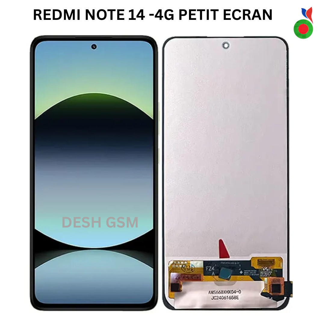DESHGSM_1_17c9737d-ad57-4bb8-a38b-4f58963a35e3 Ecran Complet Redmi Note 14 4G | 5G sans Chassis - INCELL | XIAOMI (PETIT ECRAN) - Image 1