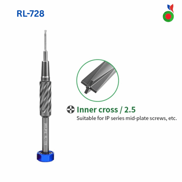 Sturdy Screwdriver - Pinhead Phillips 2.5mm (RL-728) | RELIFE