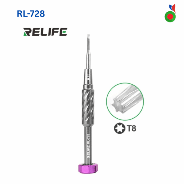 Sturdy Screwdriver 2D - Torx T8 (RL-728) | RELIFE