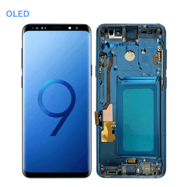 Ecran SAMSUNG S9 PLUS G965F AVEC CHASSIS | BLUE (OLED)
