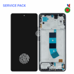 Ecran Complet Redmi 13 4G/5G/Poco M6 4G/5G | SERVICE PACK - NOIR