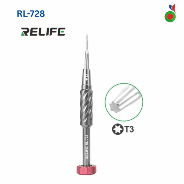 Sturdy Screwdriver 2D - Torx T3 (RL-728) | RELIFE
