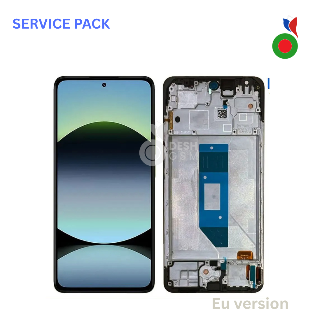DESHGSM_31_7050fde8-561c-4dc1-95dc-73085956bb44 Ecran Complet Redmi Note 14 5G avec Chassis - Service Pack | XIAOMI | EU VERSION - Image 1