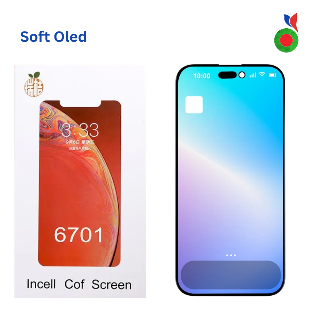 DESHGSM_56 Ecran Complet iPhone 15 Pro | RJ SOFT OLED - Image 1