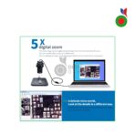 Digital Microscope 1000x with LED Lights (DM-1000S) | SUNSHINE - Image 2