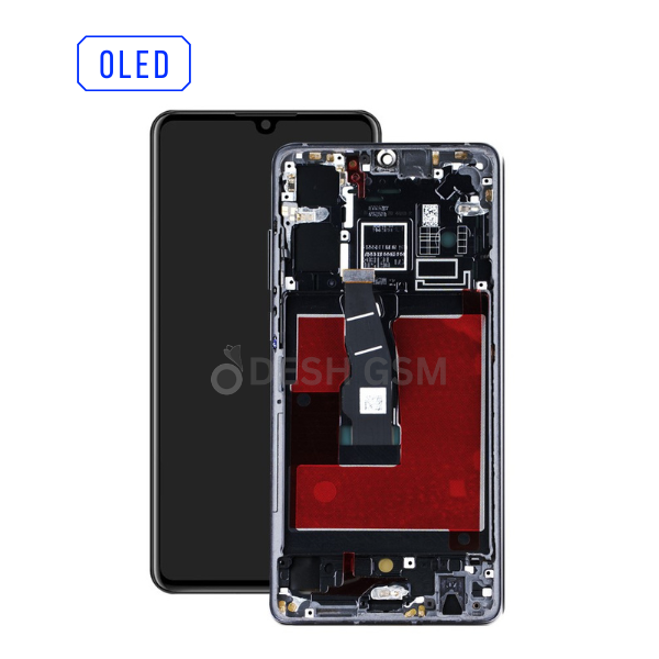 ECRAN COMPLET HUAWEI P30 AVEC CHASSIS (OLED) NOIR