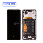 ECRAN LCD HUAWEI HONOR 50 ECRAN SERVICE PACK AVEC CHASSIS  | NOIR