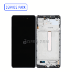 Ecran Complet LCD M53 5G avec Chassis (NOIR) - SERVICE PACK | SAMSUNG