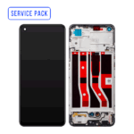 ECRAN LCD  OPPO A74 4G CPH2219 / OPPO F19 CPH2219 ECRAN SERVICE PACK AVEC CHASSIS
