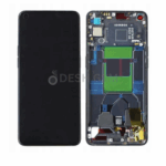 ECRAN OPPO RENO 6 5G  AVEC CHASSIS  - NOIR ORIGINAL