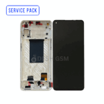 ECRAN LCD OPPO RENO 6 5G SERVICE PACK AVEC CHASSIS (NOIR)