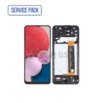 Ecran Complet LCD A13 4G (A135F) avec Chassis - SERVICE PACK | SAMSUNG