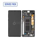 ECRAN LCD SAMSUNG NOTE 9 N960F SERVICE PACK AVEC CHASSIS (NOIR)