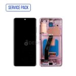 ECRAN LCD SAMSUNG S20 G980 G981 (4G 5G) SERVICE PACK AVEC CHASSIS  (ROSE/PINK)*