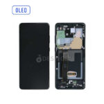 ECRAN LCD SAMSUNG S20 ULTRA G988F G988 AVEC CHASSIS (OLED) NOIR