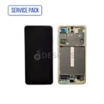 ECRAN SAMSUNG S21 FE 2021 G990F SERVICE PACK AVEC CHASSIS | GRAPHITE/NOIR