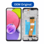 ECRAN LCD SAMSUNG A02S A025F 2020 AVEC CHASSIS | OEM ORIGINAL | PETIT ECRAN SMALL