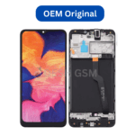 ECRAN SAMSUNG A105F A10 2019 EU CODE AVEC CHASSIS (OEM ORIGINAL)
