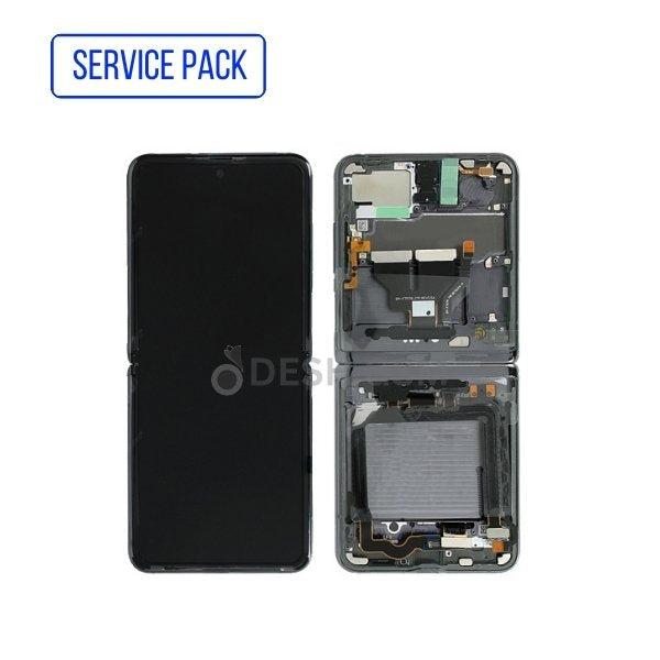 Ecran Complet INTERIEUR Galaxy Z Flip 5 5G 2023 F731B | SERVICE PACK | GRAPHITE/NOIR | SAMSUNG