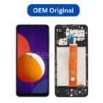 ECRAN LCD SAMSUNG SM-M127F (M12 2021) BLACK AVEC CHASSIS OEM ORIGINAL