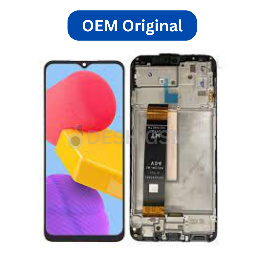 ECRANLCDSM-M135_M134G-2022_BLACKAVECCHASSISOEMORIGINAL ECRAN LCD SAMSUNG SM-M135 (M13 4G-2022) BLACK AVEC CHASSIS OEM ORIGINAL - Image 1