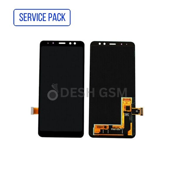 ECRAN LCD Samsung A8 2018 A530F LCD Service Pack | NOIR