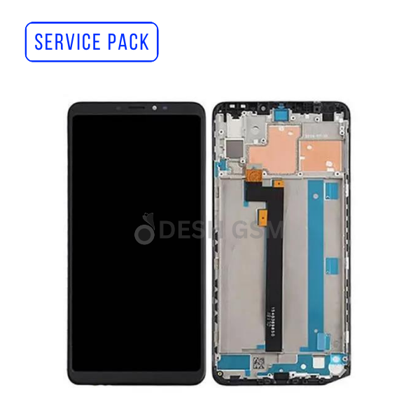 ECRAN LCD  XIAOMI MI MAX 3 ECRAN SERVICE PACK  AVEC CHASSIS (PROMO)