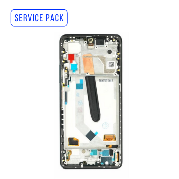 ECRAN LCD X XIAOMI MI 11i / MI 11X / MI 11 PRO / MI 11 X PRO  SERVICE PACK AVEC CHASSIS