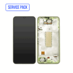 ECRAN SAMSUNG A34 5G A346B LCD SERVICE PACK AVEC CHASSIS (VERT)