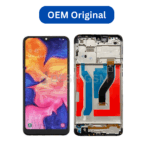 ECRAN SAMSUNG  GALAXY SM A107F A10s 2019 AVEC CHASSIS (OEM ORIGINAL)