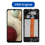 ECRAN SAMSUNG  GALAXY SM-A125F (A12 2020) AVEC CHASSIS (OEM ORIGINAL)