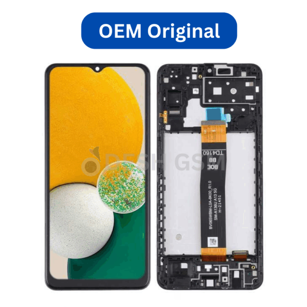 ECRAN SAMSUNG  GALAXY SM A136B/U (A13 5G 2022) AVEC CHASSIS (OEM ORIGINAL)