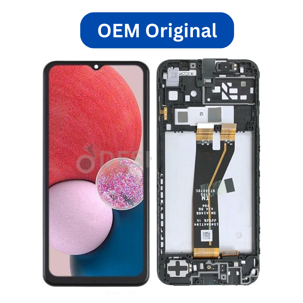 ECRANSAMSUNGGALAXYSM-A145FA146B_A144G2023_BLACKNONEUCODEAVECCHASSIS_OEMORIGINAL ECRAN SAMSUNG GALAXY SM A145F 4G | A146B 5G 2023 | NON EU CODE AVEC CHASSIS (OEM ORIGINAL) - Image 1