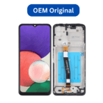 ECRAN SAMSUNG GALAXY SM-A226B (A22 5G-2021) AVEC CHASSIS (OEM ORIGINAL)