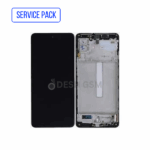 Ecran Complet LCD M52 5G avec Chassis (NOIR) - SERVICE PACK | SAMSUNG