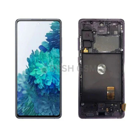 ECRAN SAMSUNG S20FE 4G/5G G780F G781F LCD AVEC CHASSIS (NOIR/NAVY) INCELL