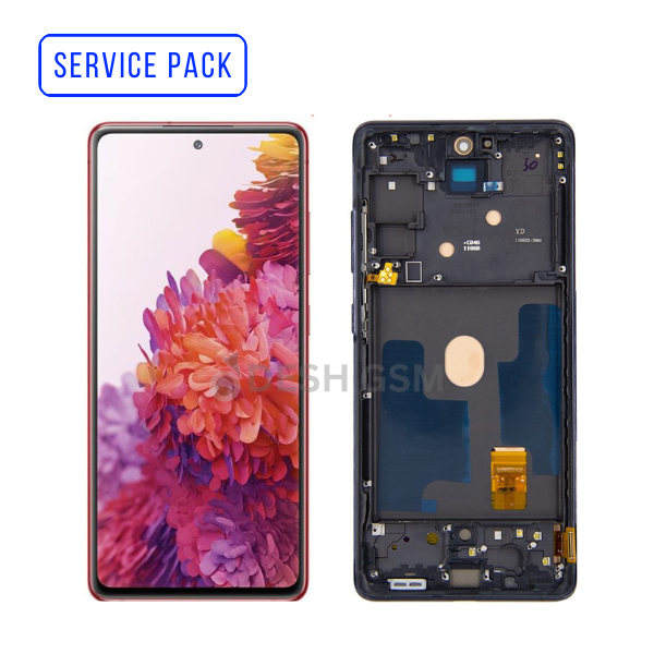 ECRAN SAMSUNG S20 FE G780/G781 4G/5G SERVICE PACK AVEC CHASSIS (VIOLET)