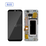 ECRAN SAMSUNG S8 G950F AVEC CHASSIS  (OLED) NOIR