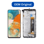 ECRAN SAMSUNG A236B/U (A23 5G 2022) BLACK AVEC CHASSIS (OEM ORIGINAL)