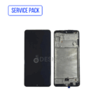 ECRAN Samsung A32 4G A325F Service Pack AVEC Chassis (NOIR)