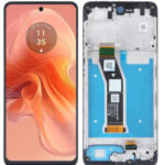 Ecran Complet LCD Moto G04 | G04s avec Chassis (NOIR) - RELIFE/ORIGINAL | MOTOROLA