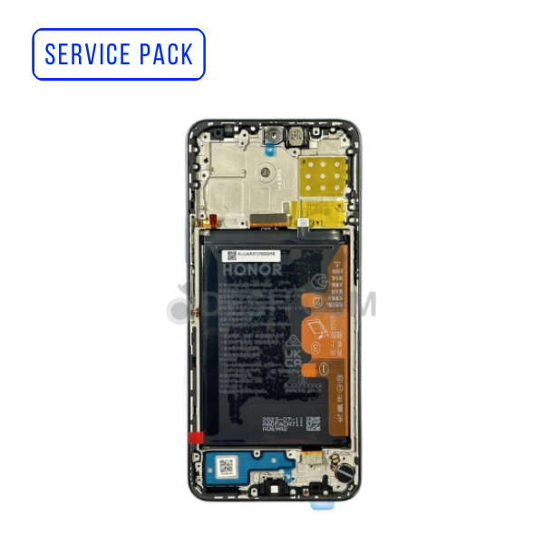 Ecran Complet HUAWEI Honor 90 Lite/ HONOR X8A AVEC CHASSIS SERVICE PACK SILVER
