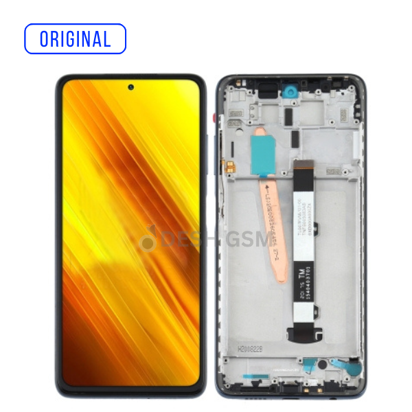 Ecran Complet Xiaomi Poco X3/X3 Pro/X3 NFC avec châssis original