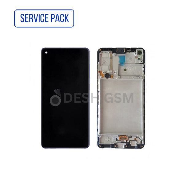 Ecran LCD SAMSUNG A21 A215F A215 SERVICE PACK