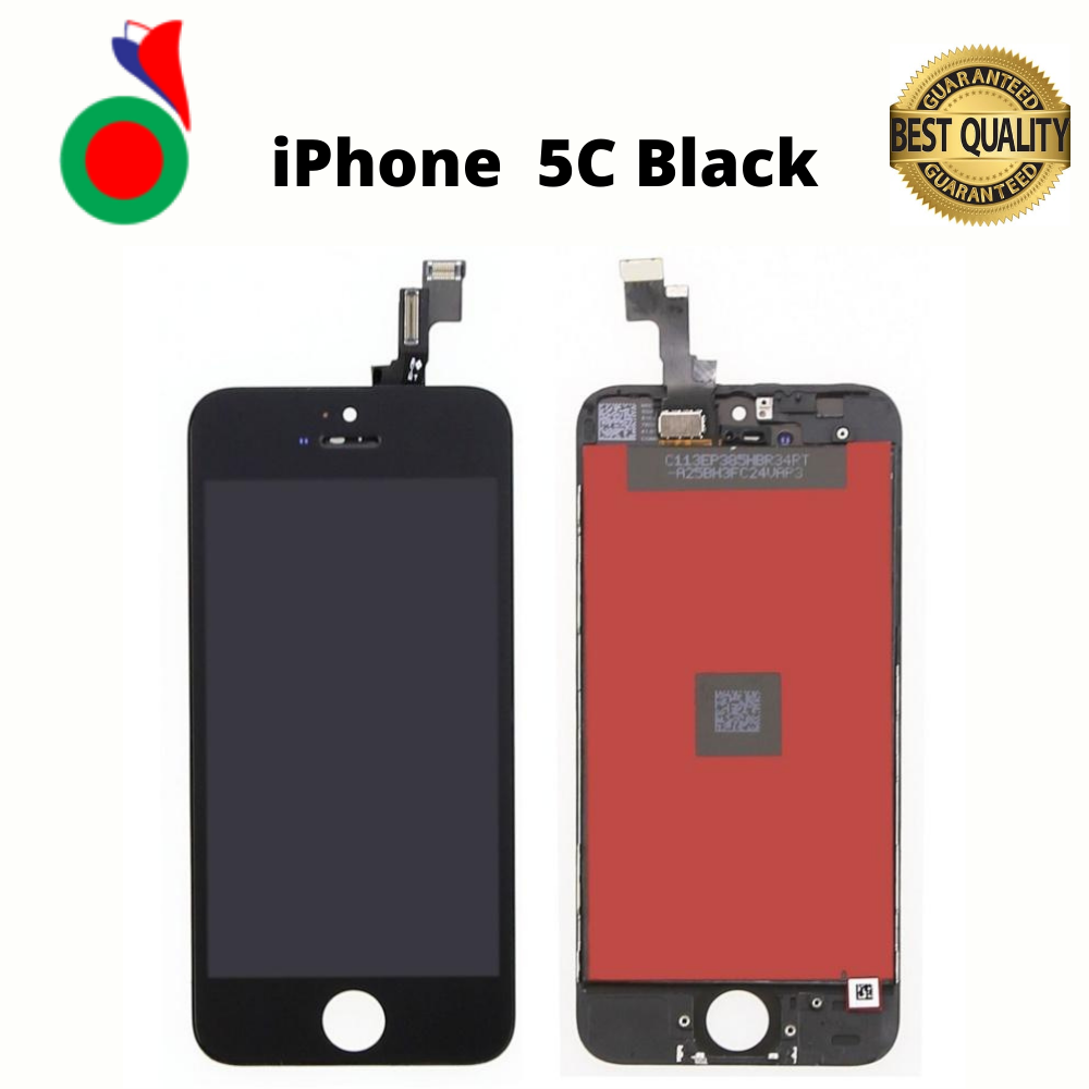 EcranLCDiPhone5CTOPQUALITYOriginalBrightnessNoDeadPixel_100_NEWBlack Écran iPhone 5C HY INCELL (Black) - Image 1