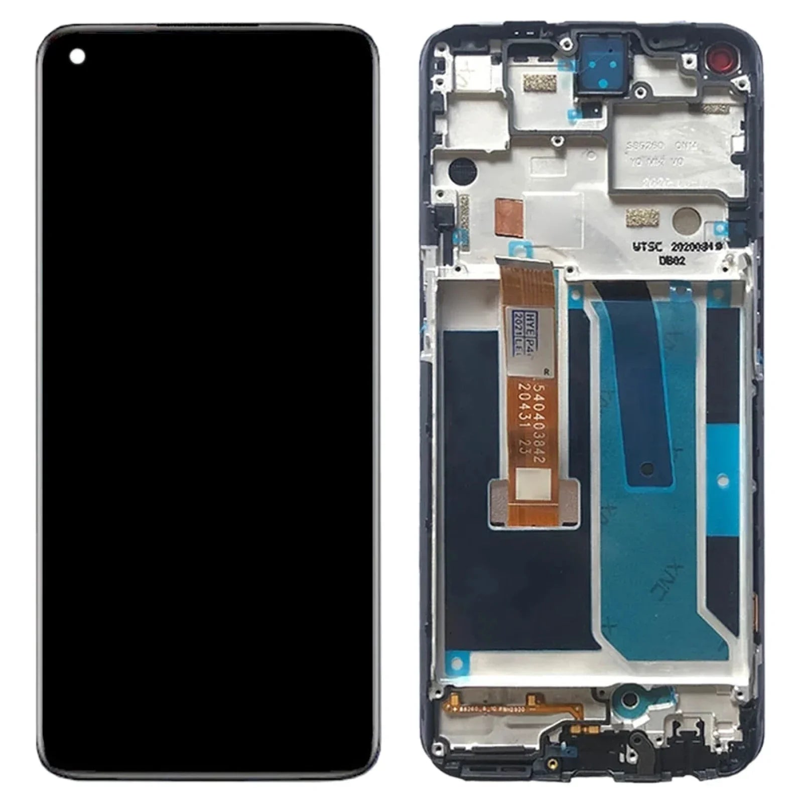 Ensemble-complet-de-H-bergements-eur-avec-cadre-cran-LCD-OEM-OnePlus-Nord-N10-5G-BE2029_jpg ECRAN LCD ONE PLUS NORD N10 5G AVEC CHASSIS - ORIGINAL - Image 1