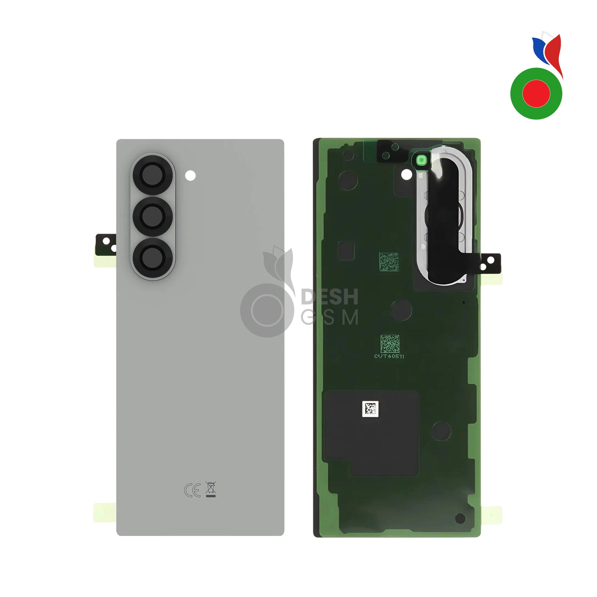 F956BBack-GRIS Vitre Arrière Z FOLD 6 5G (F956B) - GRIS | SAMSUNG - Image 1